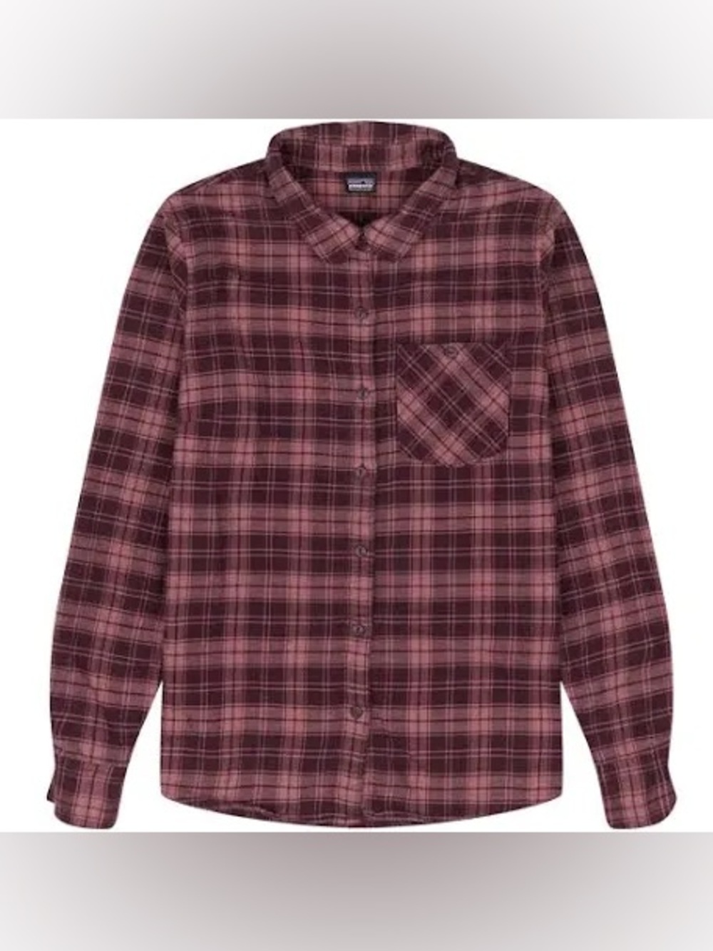 Patagonia Women's Long Sleeve Organic Cotton Heywood Flannel Button Up Size 12
